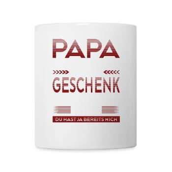 Bester Papa Der Welt Geschenk Weihnachten - Tasse - Weiß - Vorne