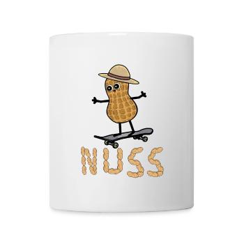 Peanut Skater Skating Teens Kids Kid - Mug - white - Front