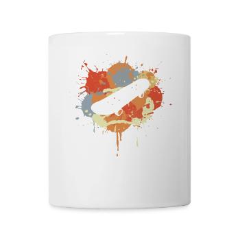 Dessin de planche à roulettes - Mug blanc - blanc - Devant
