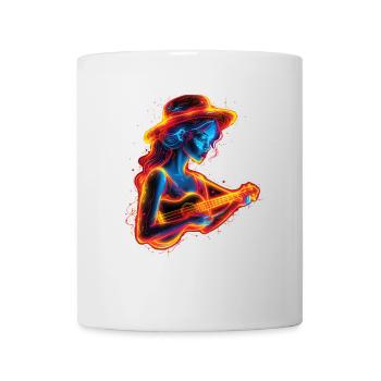 Ukulele player Steamwave - Mug - white - Front