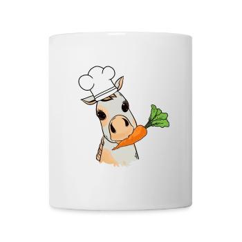 Pony Chef Turnip Home Cook Child Baby Cooking - Mug - white - Front
