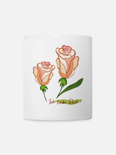 Ich liebe Dich - Tasse - Weiß