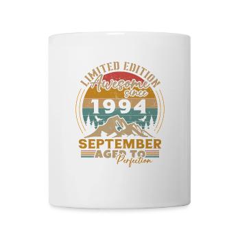 Septembre 1994 Rétro Vintage Cadeau d’anniversaire - Mug blanc - blanc - Devant