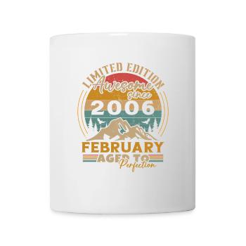 February 2006 Vintage Birthday 2006 Gift - Mug - white - Front