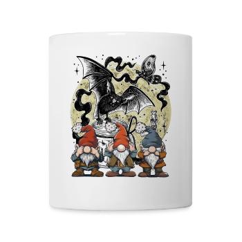 Bat Witching Hour Dwarves Magic Fairy Tale - Mug - white - Front