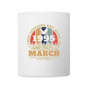 March 1995 Vintage Birthday Gift - Mug - white - Front