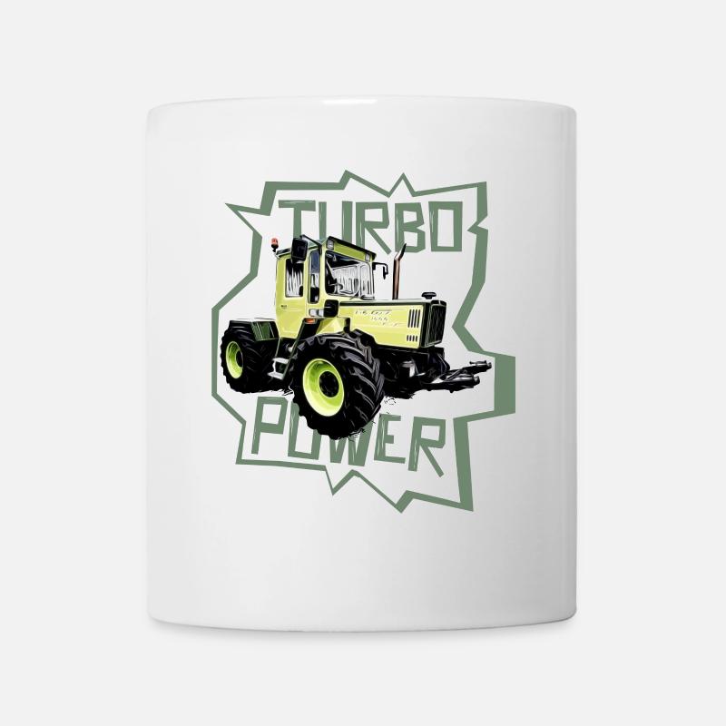 MB trac turbo power traktor - Tasse - Weiß