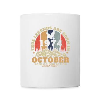 Legendary since October 1974 Vintage - Mug - white - Front