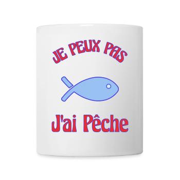 FISCH. SARDINE. FISCH. APRILSCHERZ. MEER - Tasse - Weiß - Vorne