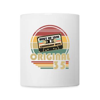 Original 1935 Vintage Retro Anniversary Gift - Mug - white - Front
