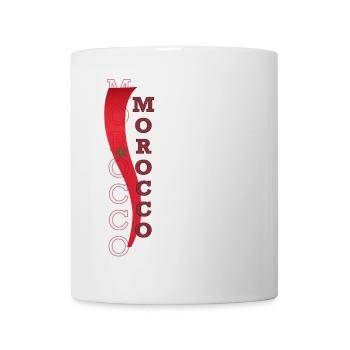 Flag of Morocco that inspires respect and admiration - Mug - white - Front