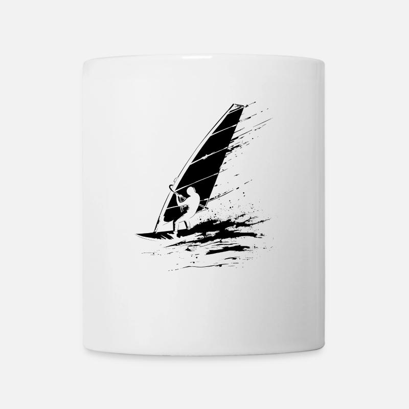 Windsurfer - Tasse - Weiß