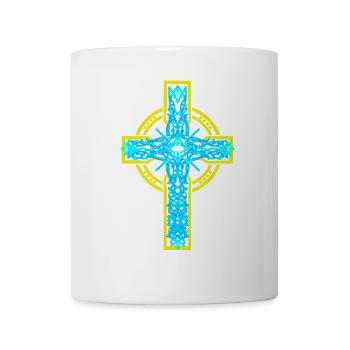 Cross Crosses Crucifix Church Jesus God - Mug - white - Front