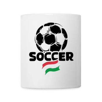 Fußball Team Ungarn 2024 soccerfan Illustration - Tasse - Weiß - Vorne