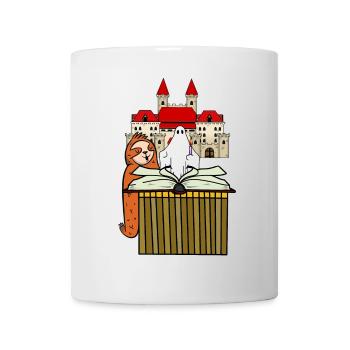 Sloth, Sleepyhead, Mürchen, Hour, Good Night - Mug - white - Front