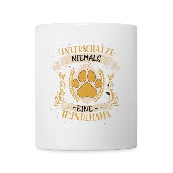 Hundebesitzerinnen & Frauchen Geschenk Hundemama - Tasse - Weiß - Vorne
