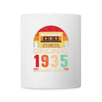 Original 1935 Vintage Retro Anniversary Gift - Mug - white - Front