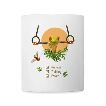 Calisthenics and Street Workout Training - Mug - white - Front