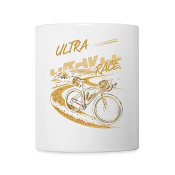 Ultra Travel Race Vélo Gravel Bike - Mug blanc - blanc - Devant
