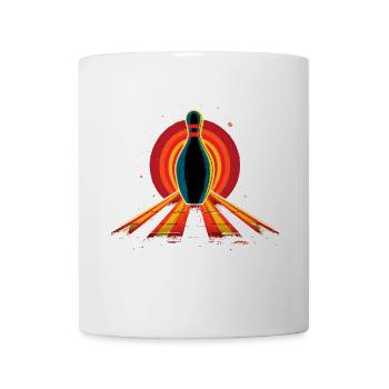 Oldschool Bowling - Mug - white - Front