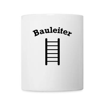 Bauleiter Outfit Handwerker - Tasse - Weiß - Vorne