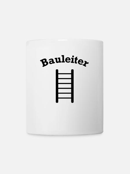 Bauleiter Outfit Handwerker - Tasse - Weiß