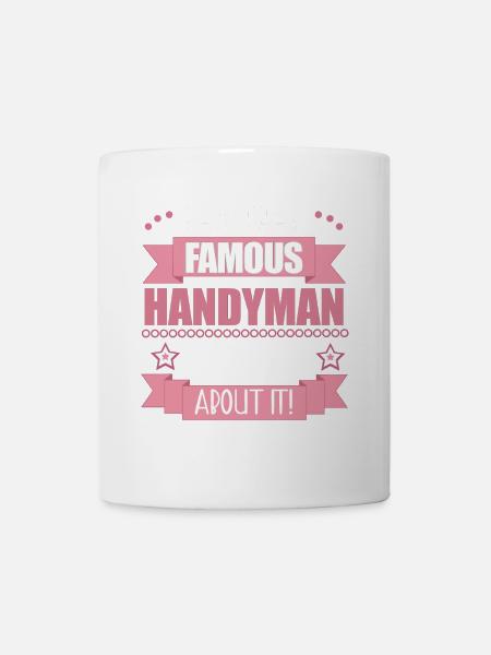 Handwerkerin Beruf Damen Geschenk - Tasse - Weiß