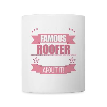 Dachdeckerin Beruf Damen Geschenk - Tasse - Weiß - Vorne