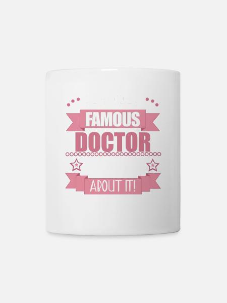 Doktorin Beruf Damen Geschenk - Tasse - Weiß