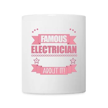 Electrician Profession Ladies Gift - Mug - white - Front