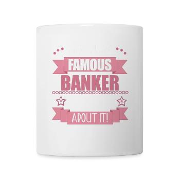 Bankerin Beruf Damen Geschenk - Tasse - Weiß - Vorne