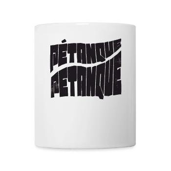 Boule balls for boules boules set and petanque - Mug - white - Front