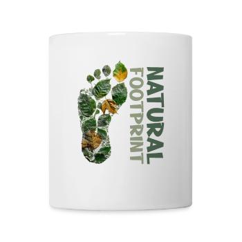 T-shirt empreinte automnale Environnement Climat - Mug blanc - blanc - Devant