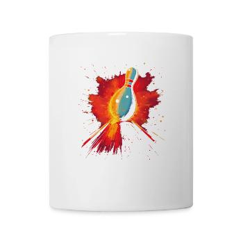 Bowling Retrowave - Tasse - Weiß - Vorne