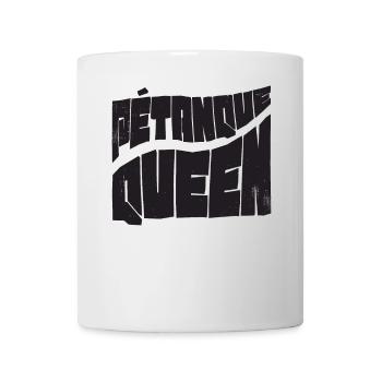 Pétanque Queen Kugeln für Bouler Boulespiel Boule - Tasse - Weiß - Vorne