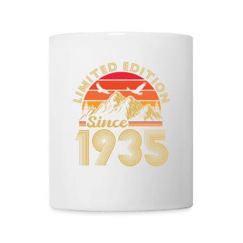Original 1935 Vintage Retro Anniversary Gift - Mug - white - Front