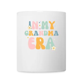À l’époque de ma grand-mère - Fête des mères groovy - Mug blanc - blanc - Devant