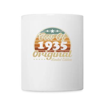 Original 1935 Vintage Retro Anniversary Gift - Mug - white - Front