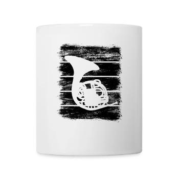 Waldhorn - Tasse - Weiß - Vorne