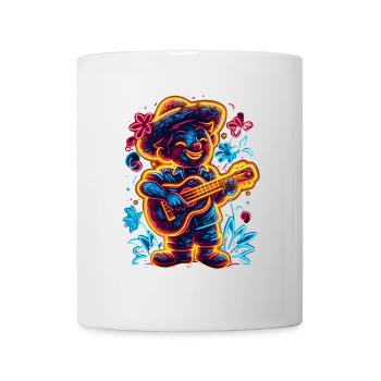 Ukulele Retrowave - Tasse - Weiß - Vorne