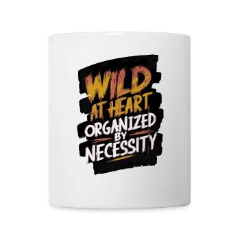 Citation geek drôle cœur sauvage - Mug blanc - blanc - Devant