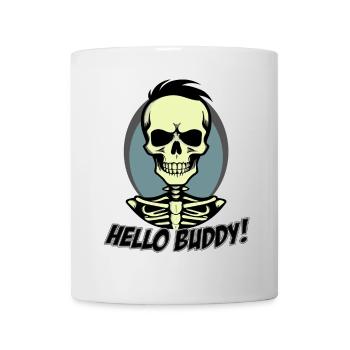 Hello Buddy 2 - Tasse - Weiß - Vorne