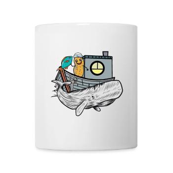 Gens De Mer, Poisson, Bateau, Animaux Marins, Pêcheur, Ahoy, Lac - Mug blanc - blanc - Devant