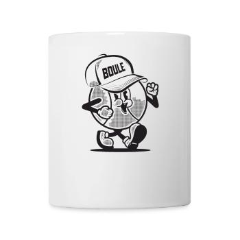 Petanque ball goes to the Boules Petanque Team Cap Boule - Mug - white - Front