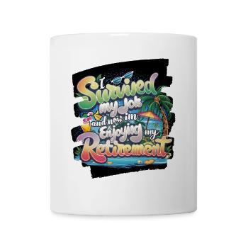 Enjoy Lagoon Retreat - Mug - white - Front