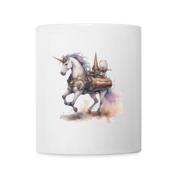 Unicorn Technology Machine Unicorns Horse - Mug - white - Front