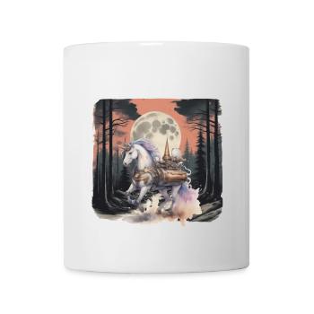 Unicorn Technique Machine Unicorns Whale - Mug - white - Front