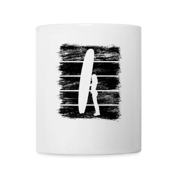 Surfer Girl - Mug - white - Front