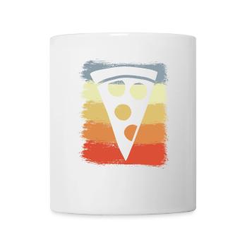 Vintage Pizza - Mug - white - Front