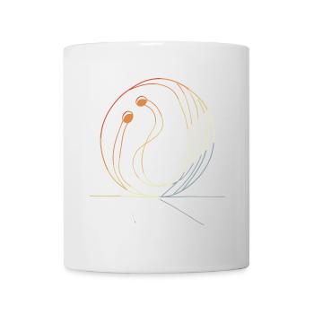 Oldschool Bowling - Mug - white - Front